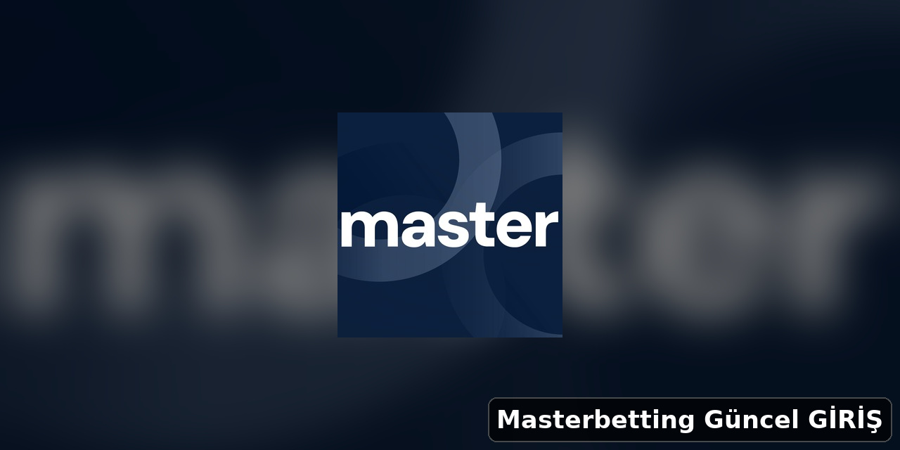 Masterbetting kampanya görseli